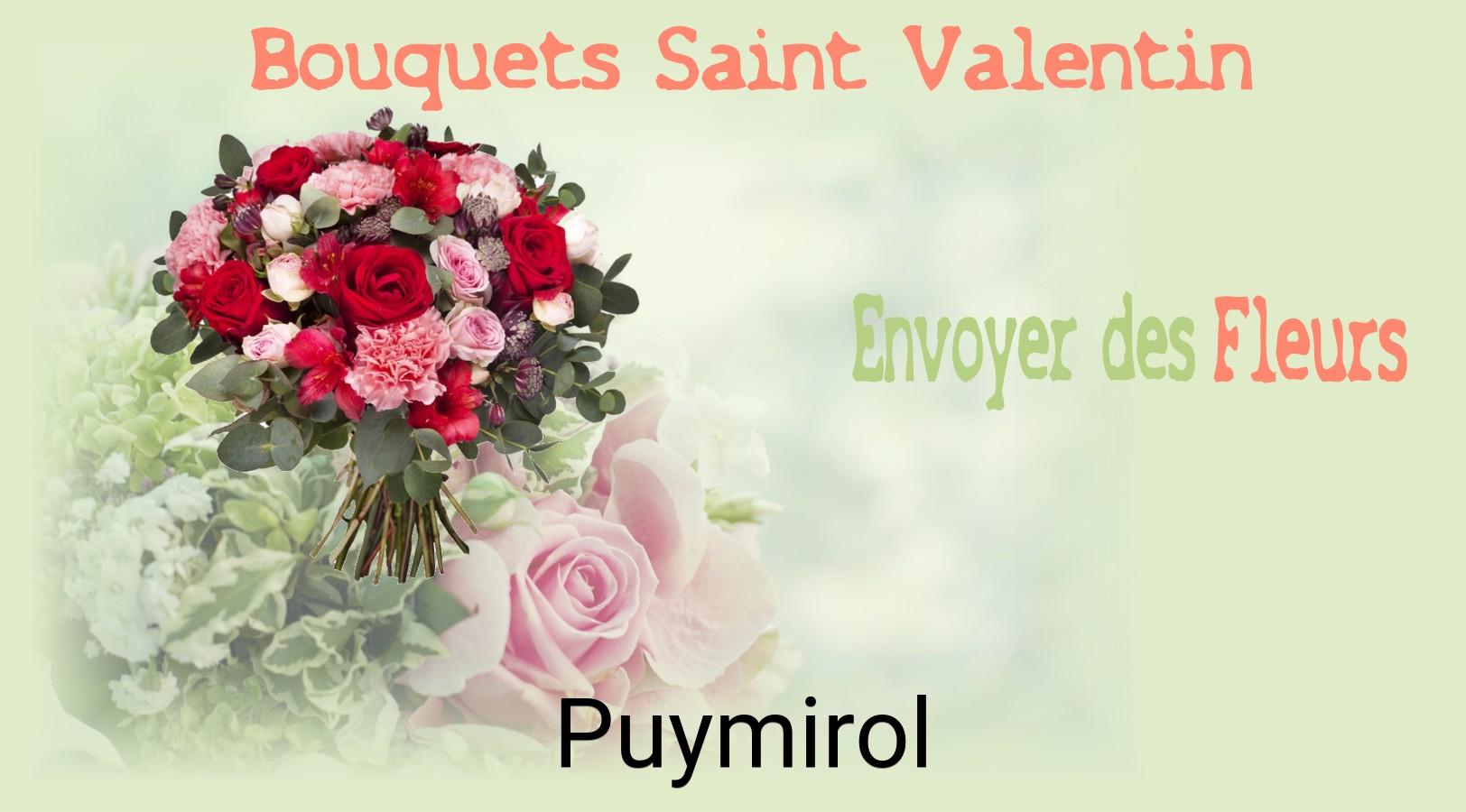 Roses de Saint-Valentin livrées à Puymirol